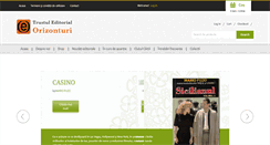 Desktop Screenshot of editura-orizonturi.ro